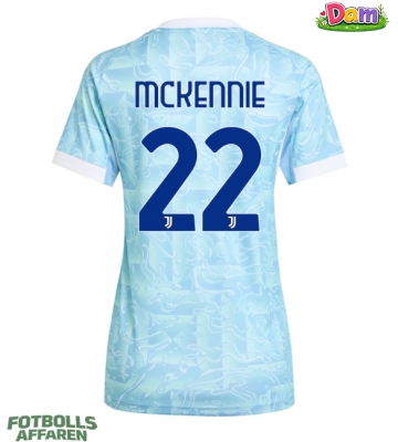 Juventus Weston McKennie #22 Bortatröja Kvinnor 2025-26 Kortärmad